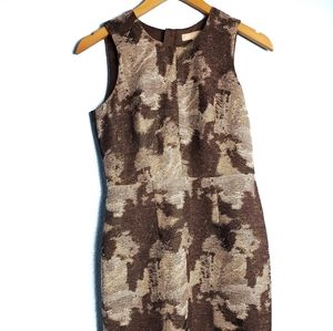 Banana Republic size 2 cosmic print office professional work conference dress